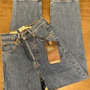 Levi's Classic Straight Blue Jeans